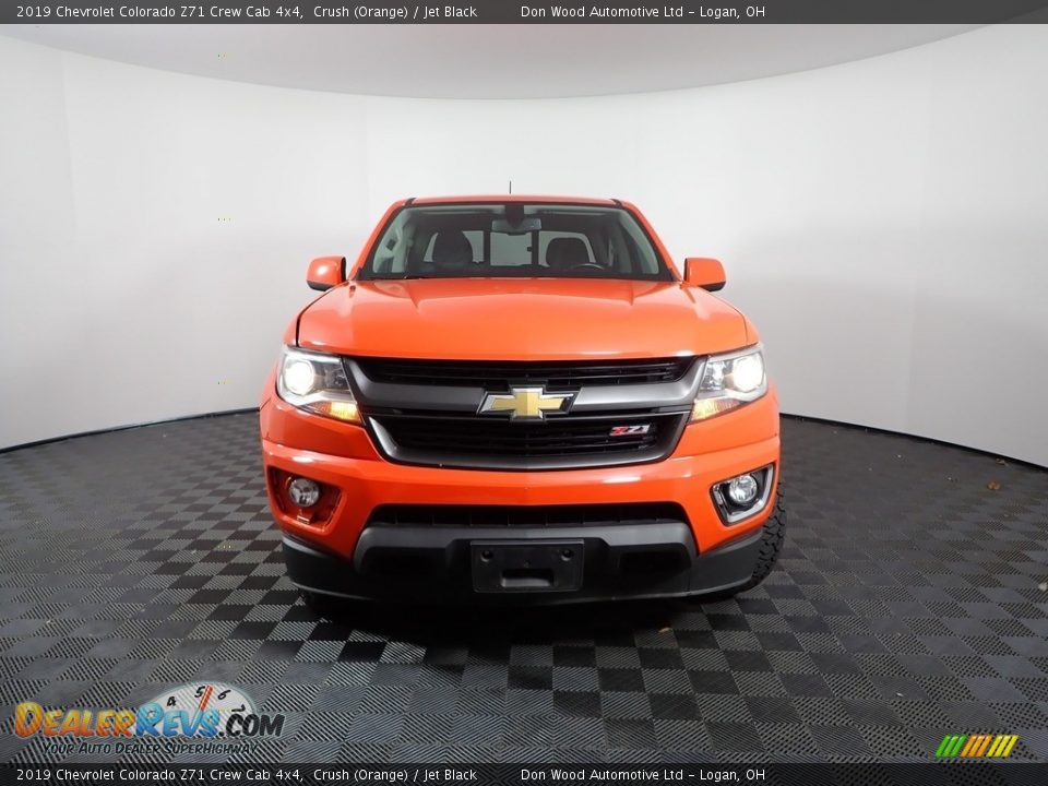 2019 Chevrolet Colorado Z71 Crew Cab 4x4 Crush (Orange) / Jet Black Photo #6