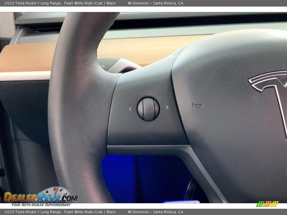 2020 Tesla Model Y Long Range Steering Wheel Photo #21