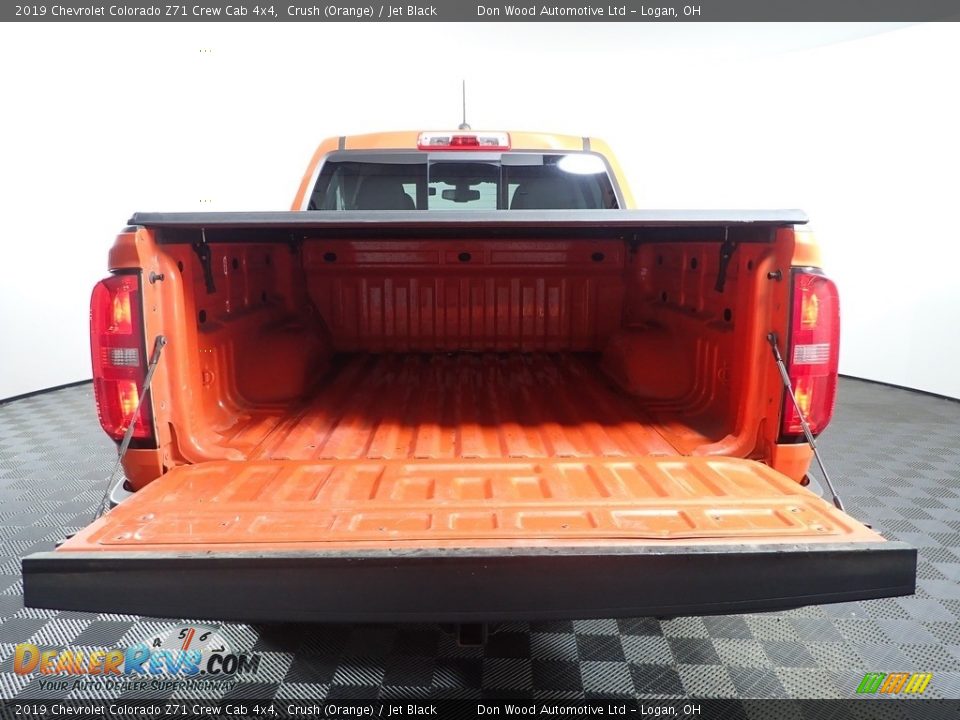 2019 Chevrolet Colorado Z71 Crew Cab 4x4 Crush (Orange) / Jet Black Photo #11