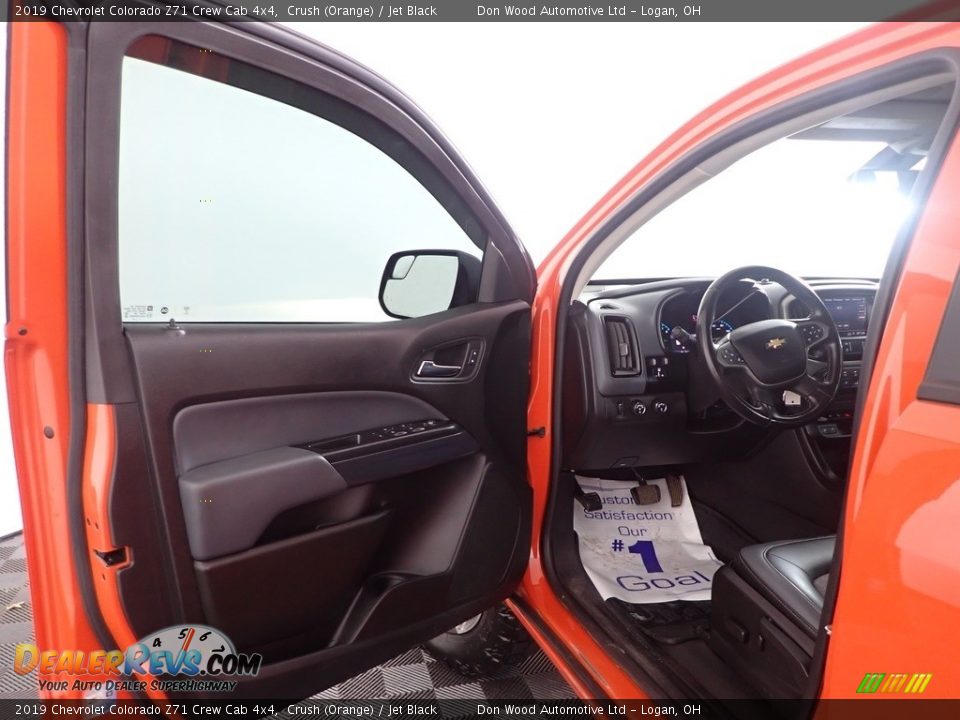 2019 Chevrolet Colorado Z71 Crew Cab 4x4 Crush (Orange) / Jet Black Photo #13