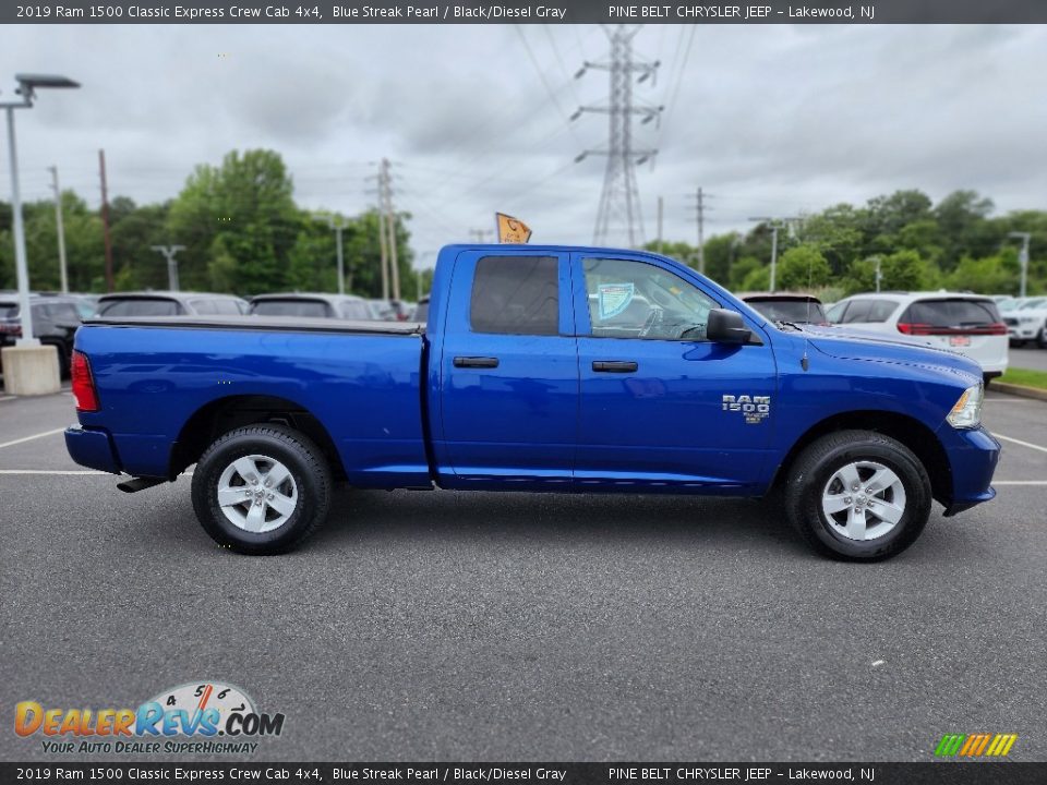 Blue Streak Pearl 2019 Ram 1500 Classic Express Crew Cab 4x4 Photo #18