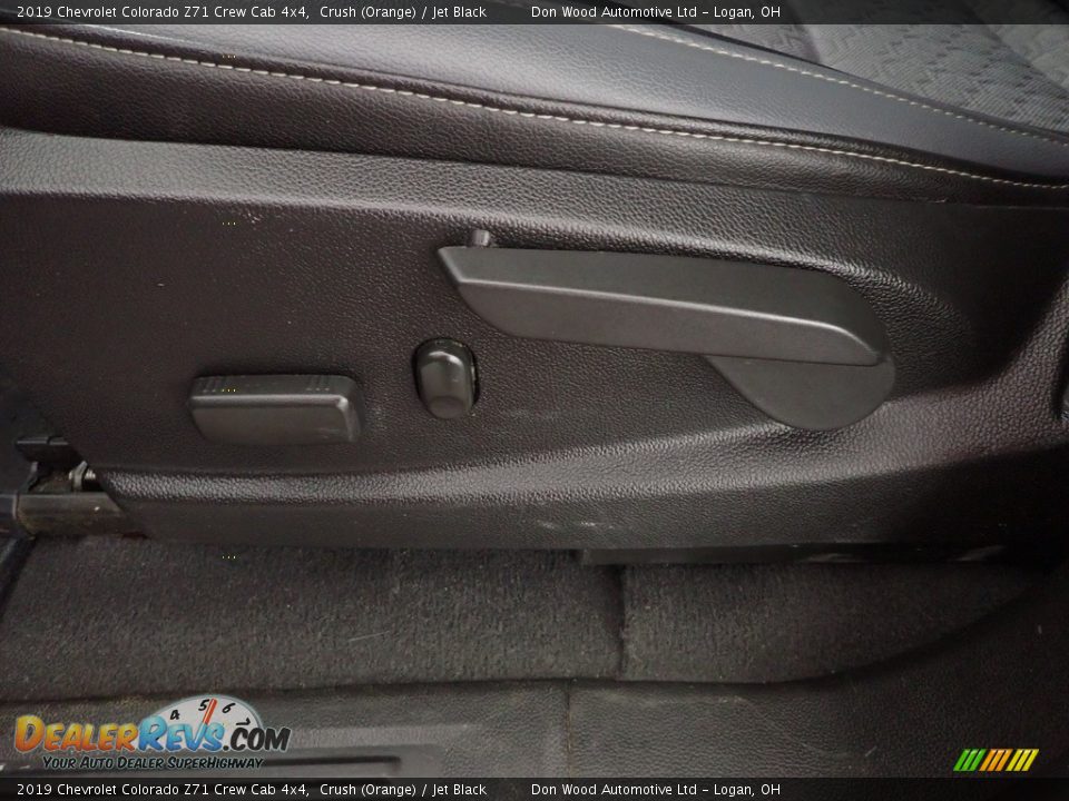 2019 Chevrolet Colorado Z71 Crew Cab 4x4 Crush (Orange) / Jet Black Photo #15