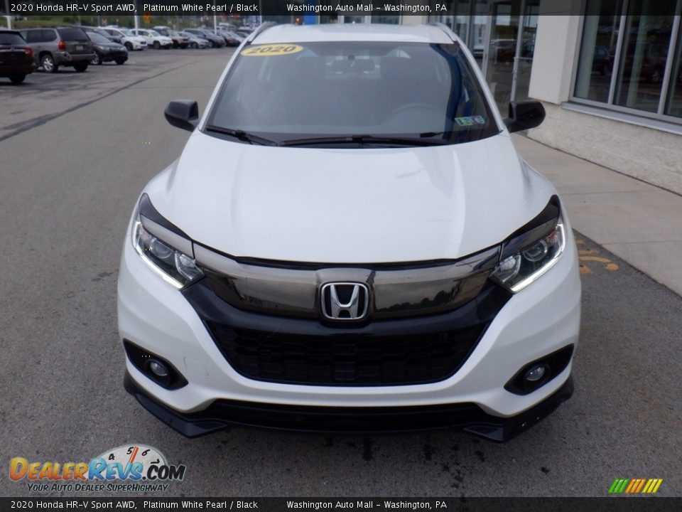 2020 Honda HR-V Sport AWD Platinum White Pearl / Black Photo #3