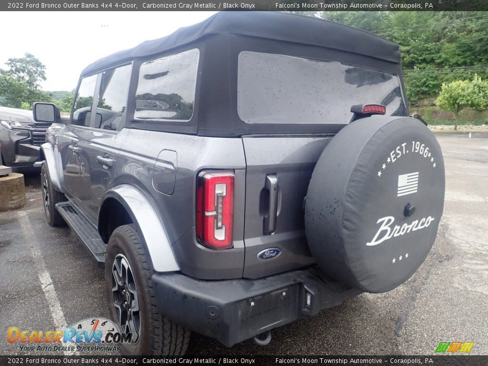 2022 Ford Bronco Outer Banks 4x4 4-Door Carbonized Gray Metallic / Black Onyx Photo #2