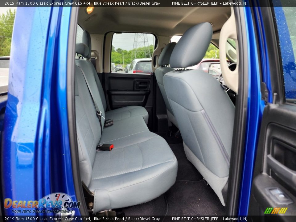 Rear Seat of 2019 Ram 1500 Classic Express Crew Cab 4x4 Photo #25