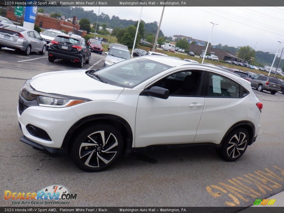 2020 Honda HR-V Sport AWD Platinum White Pearl / Black Photo #5