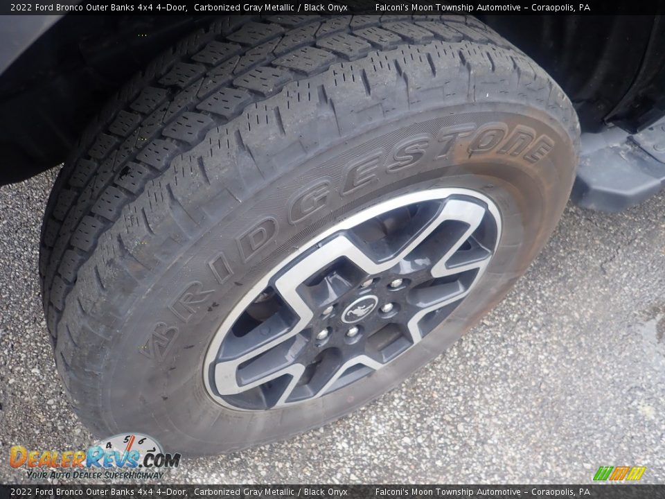 2022 Ford Bronco Outer Banks 4x4 4-Door Carbonized Gray Metallic / Black Onyx Photo #5