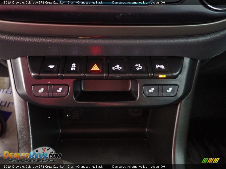 2019 Chevrolet Colorado Z71 Crew Cab 4x4 Crush (Orange) / Jet Black Photo #22