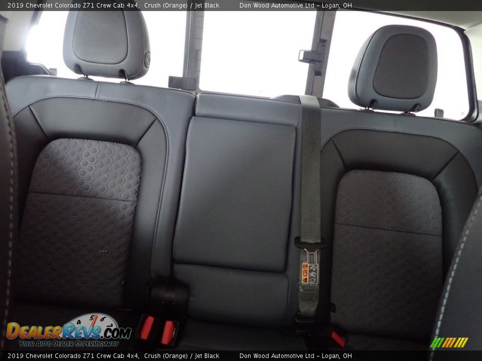 2019 Chevrolet Colorado Z71 Crew Cab 4x4 Crush (Orange) / Jet Black Photo #24
