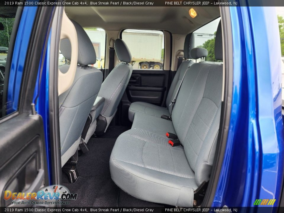 Rear Seat of 2019 Ram 1500 Classic Express Crew Cab 4x4 Photo #30