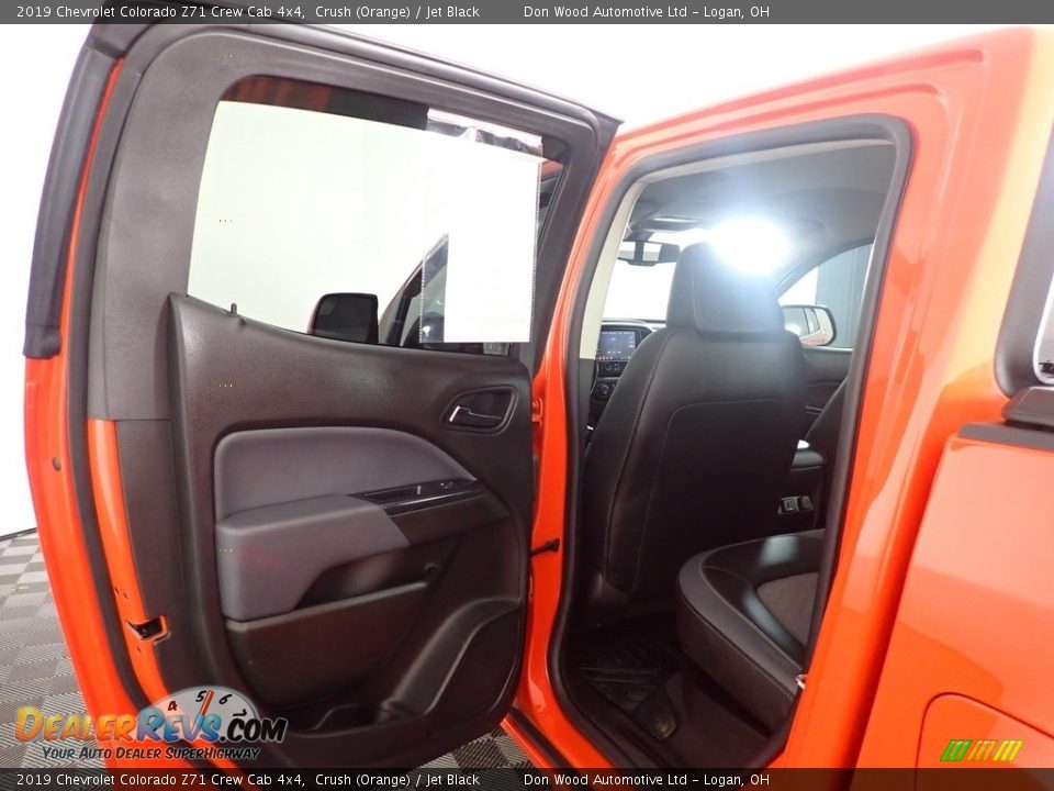 2019 Chevrolet Colorado Z71 Crew Cab 4x4 Crush (Orange) / Jet Black Photo #25
