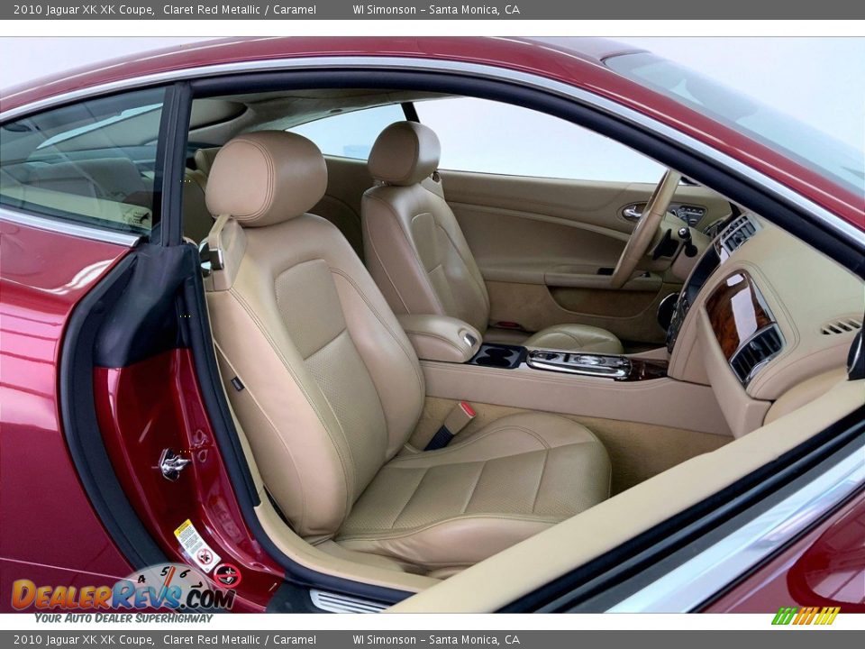 Caramel Interior - 2010 Jaguar XK XK Coupe Photo #5