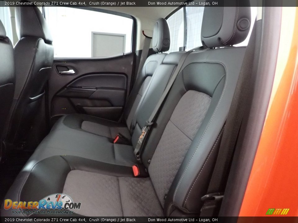 2019 Chevrolet Colorado Z71 Crew Cab 4x4 Crush (Orange) / Jet Black Photo #26