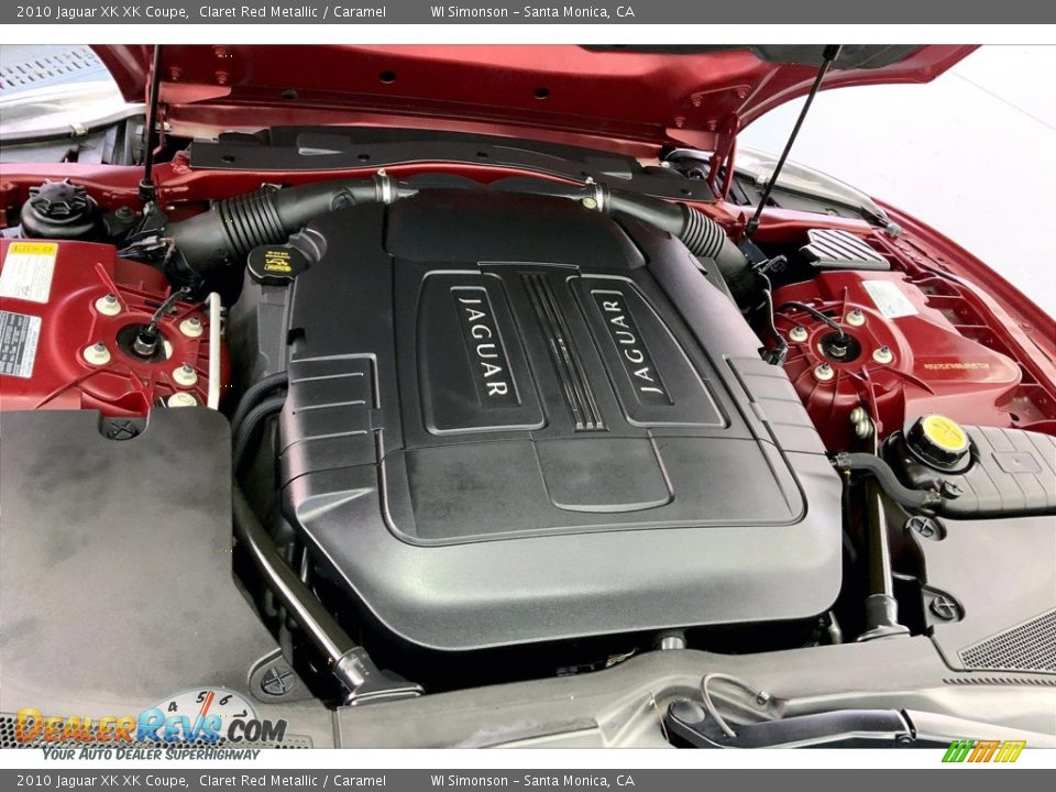 2010 Jaguar XK XK Coupe 5.0 Liter DOHC 32-Valve VVT V8 Engine Photo #8