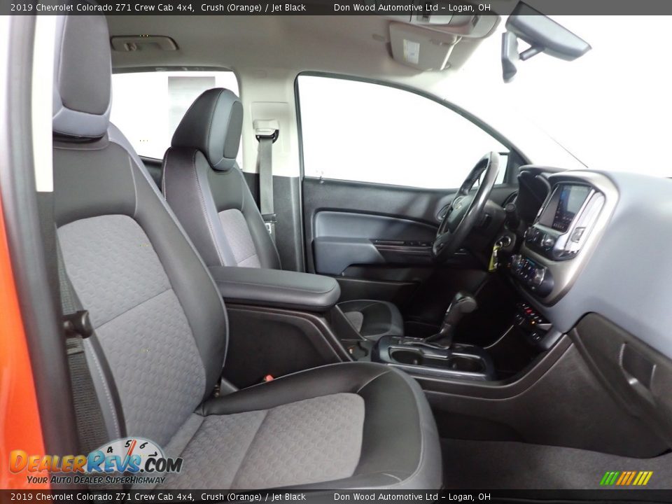 2019 Chevrolet Colorado Z71 Crew Cab 4x4 Crush (Orange) / Jet Black Photo #29