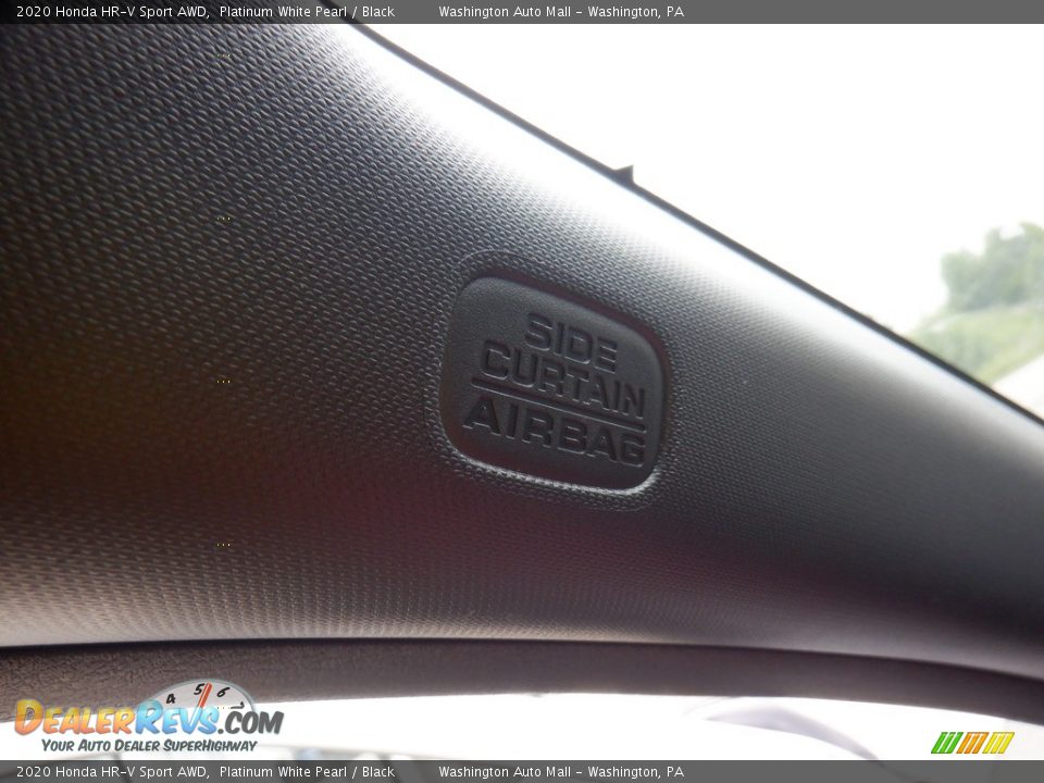 2020 Honda HR-V Sport AWD Platinum White Pearl / Black Photo #14
