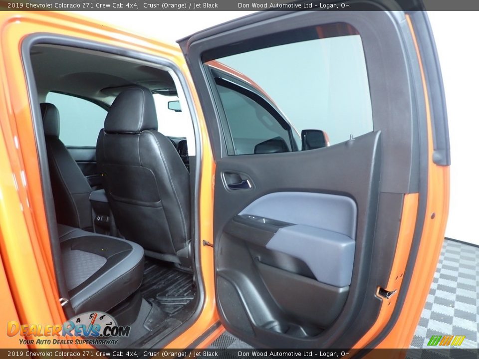 2019 Chevrolet Colorado Z71 Crew Cab 4x4 Crush (Orange) / Jet Black Photo #30