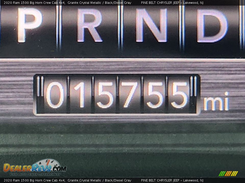 2020 Ram 1500 Big Horn Crew Cab 4x4 Granite Crystal Metallic / Black/Diesel Gray Photo #2
