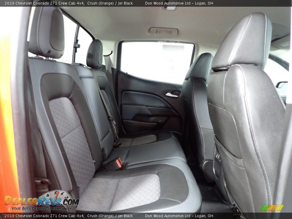 2019 Chevrolet Colorado Z71 Crew Cab 4x4 Crush (Orange) / Jet Black Photo #31