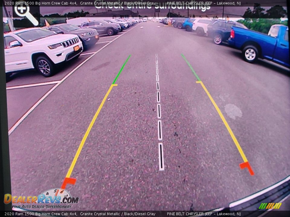 2020 Ram 1500 Big Horn Crew Cab 4x4 Granite Crystal Metallic / Black/Diesel Gray Photo #6