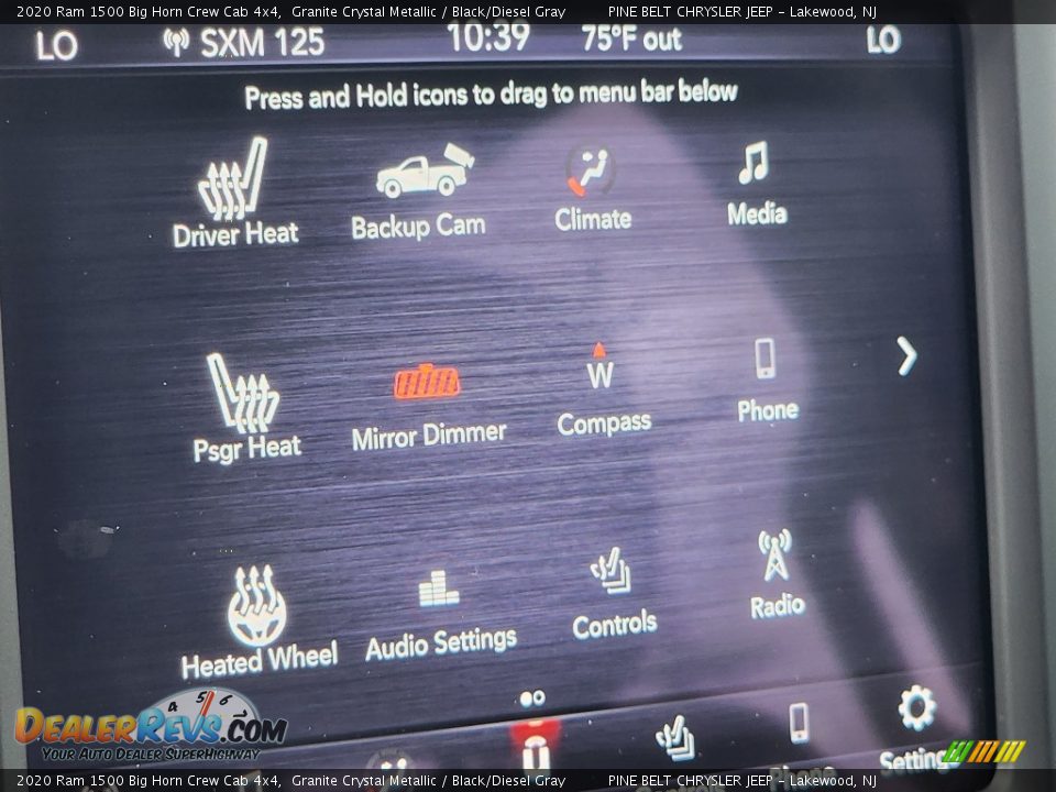 2020 Ram 1500 Big Horn Crew Cab 4x4 Granite Crystal Metallic / Black/Diesel Gray Photo #7