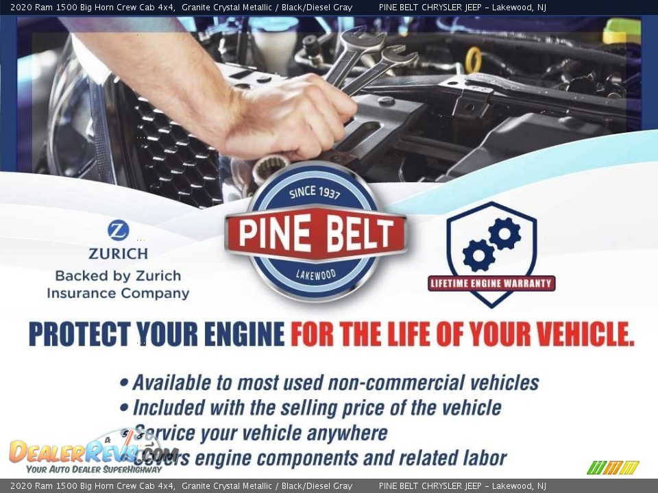 Dealer Info of 2020 Ram 1500 Big Horn Crew Cab 4x4 Photo #8