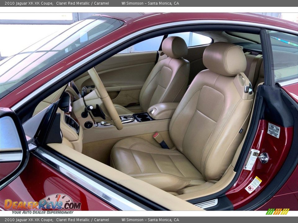 Front Seat of 2010 Jaguar XK XK Coupe Photo #16