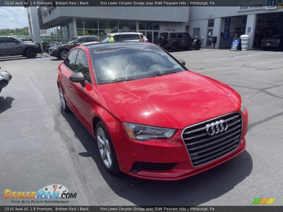 2016 Audi A3 1.8 Premium Brilliant Red / Black Photo #3