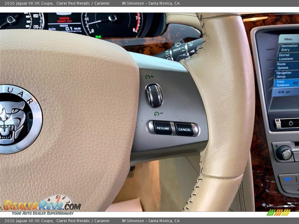 2010 Jaguar XK XK Coupe Steering Wheel Photo #20