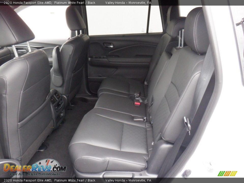 Rear Seat of 2020 Honda Passport Elite AWD Photo #34