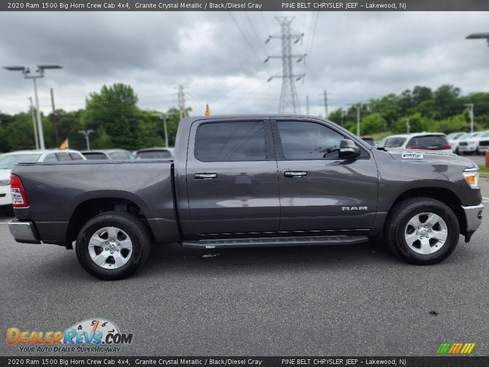 Granite Crystal Metallic 2020 Ram 1500 Big Horn Crew Cab 4x4 Photo #22