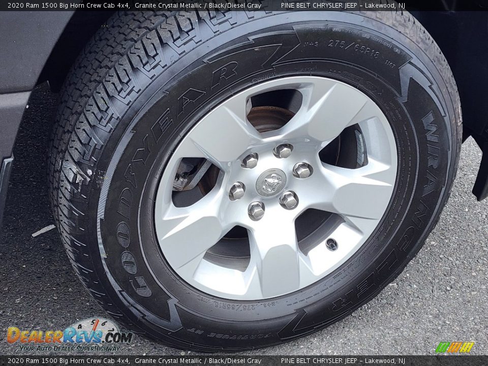 2020 Ram 1500 Big Horn Crew Cab 4x4 Wheel Photo #23