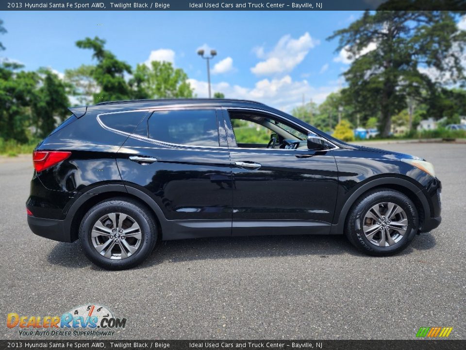 Twilight Black 2013 Hyundai Santa Fe Sport AWD Photo #8