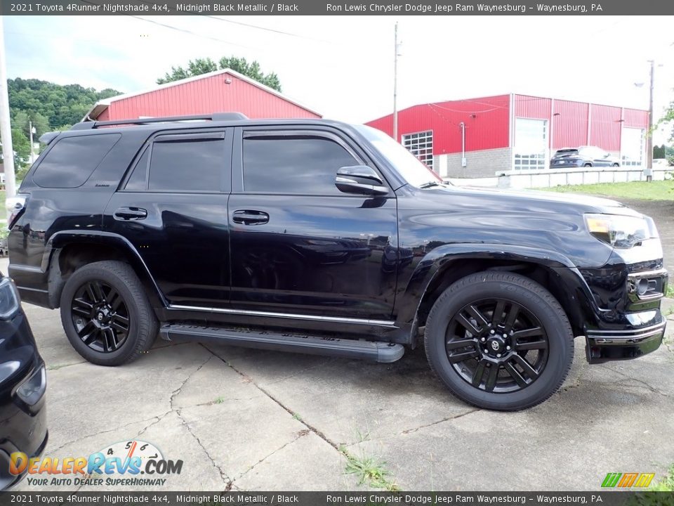 Midnight Black Metallic 2021 Toyota 4Runner Nightshade 4x4 Photo #4