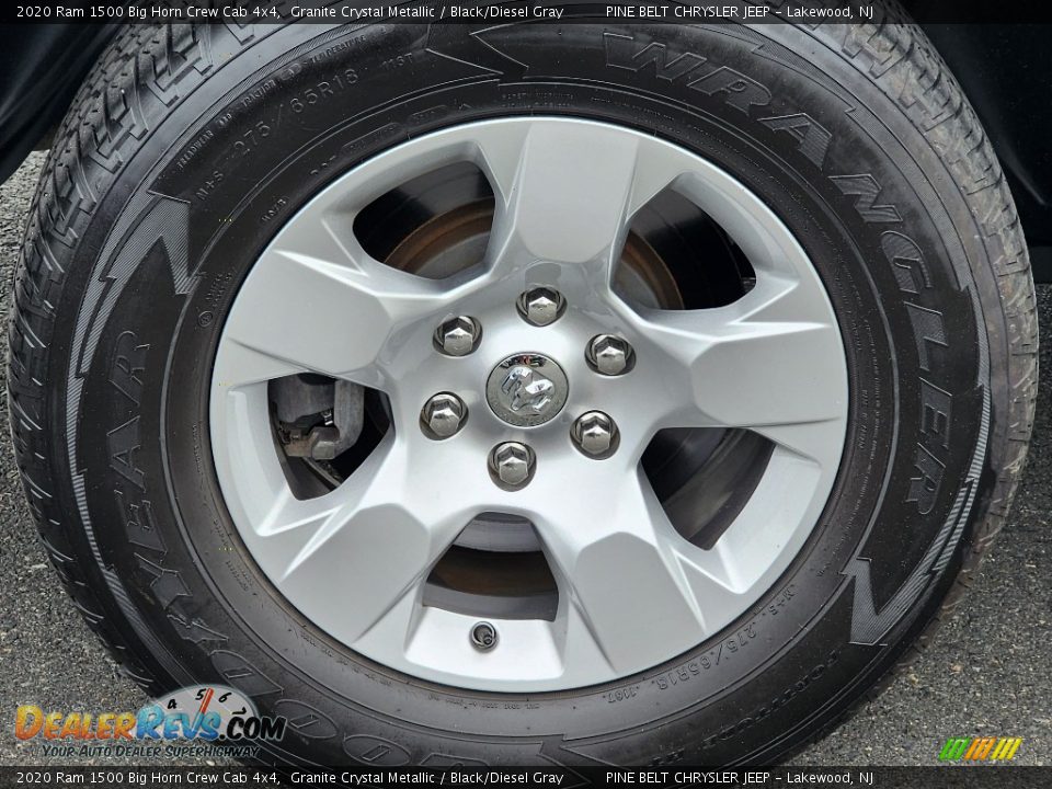 2020 Ram 1500 Big Horn Crew Cab 4x4 Wheel Photo #29