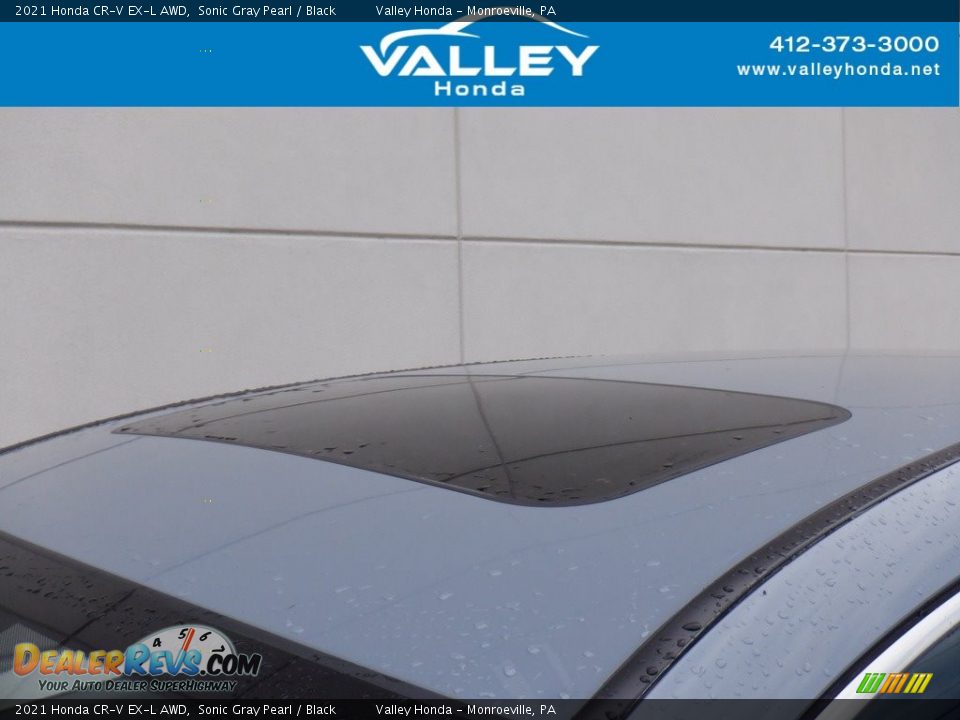 2021 Honda CR-V EX-L AWD Sonic Gray Pearl / Black Photo #4
