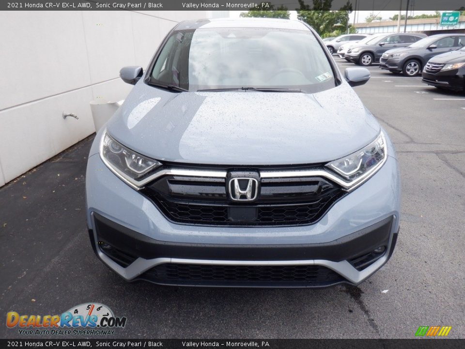 2021 Honda CR-V EX-L AWD Sonic Gray Pearl / Black Photo #5