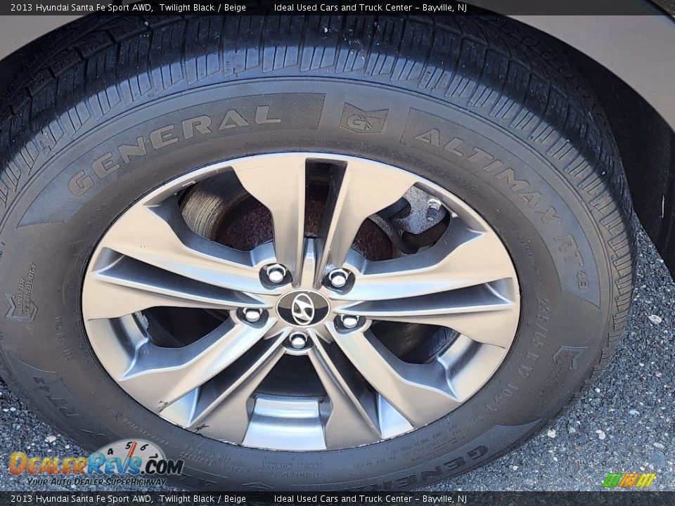 2013 Hyundai Santa Fe Sport AWD Wheel Photo #14