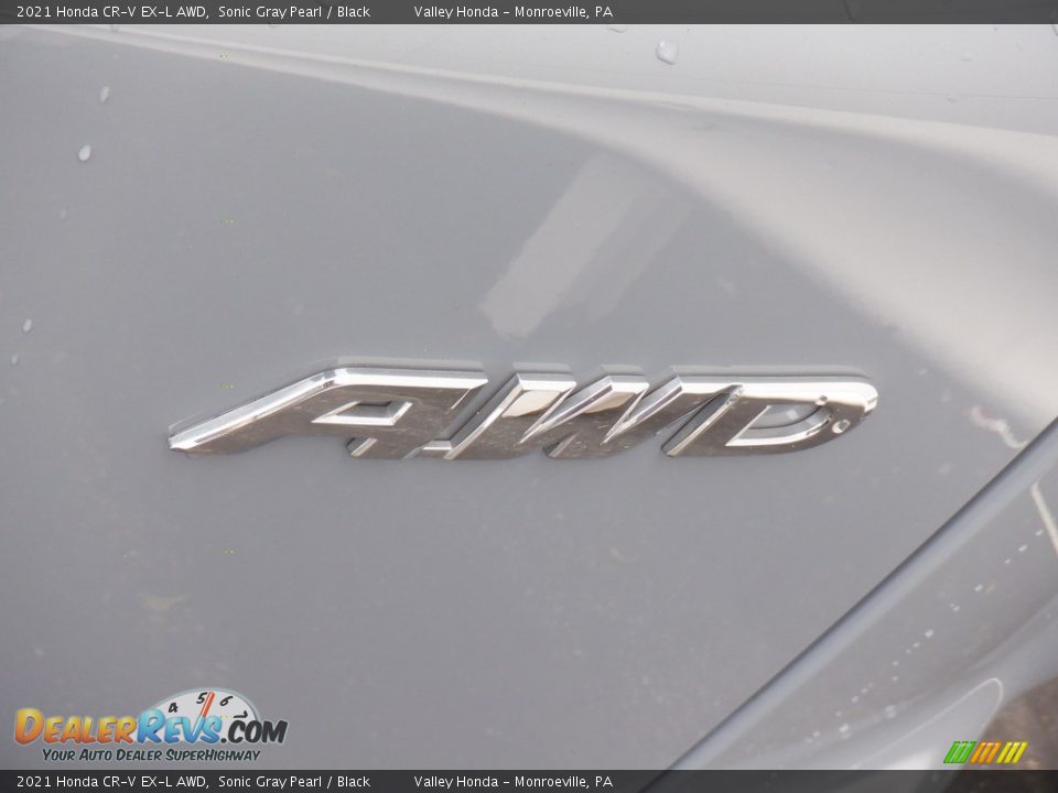 2021 Honda CR-V EX-L AWD Sonic Gray Pearl / Black Photo #8