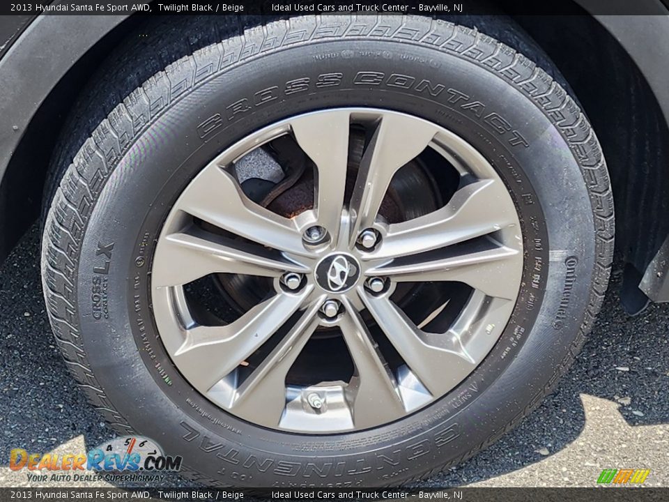 2013 Hyundai Santa Fe Sport AWD Wheel Photo #16