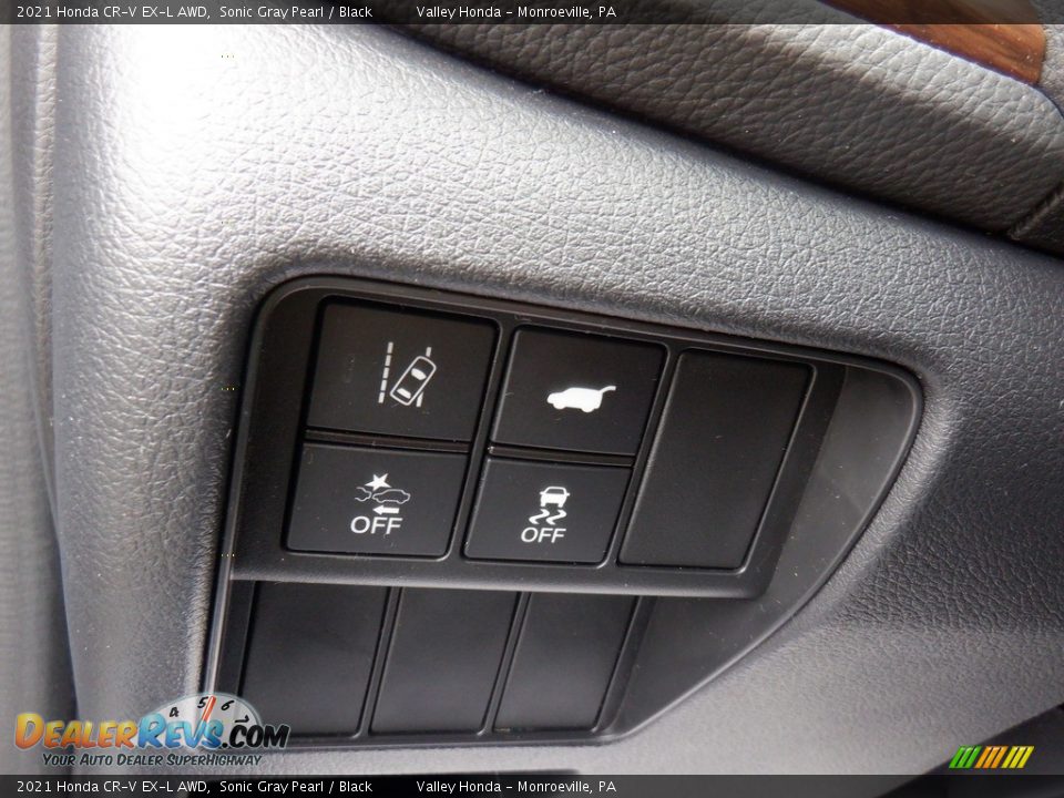 2021 Honda CR-V EX-L AWD Sonic Gray Pearl / Black Photo #13