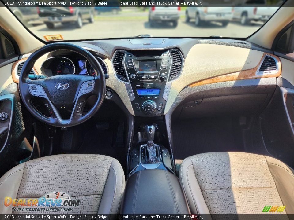 Front Seat of 2013 Hyundai Santa Fe Sport AWD Photo #20