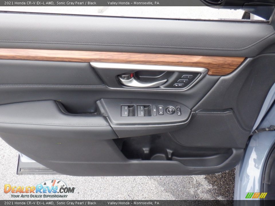 2021 Honda CR-V EX-L AWD Sonic Gray Pearl / Black Photo #14