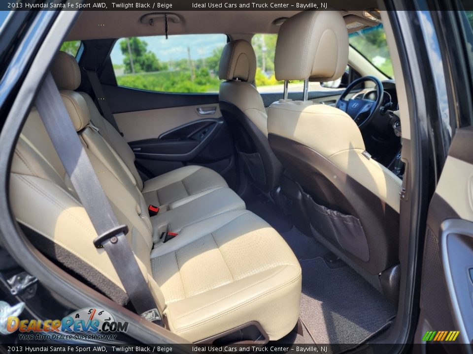 Rear Seat of 2013 Hyundai Santa Fe Sport AWD Photo #23