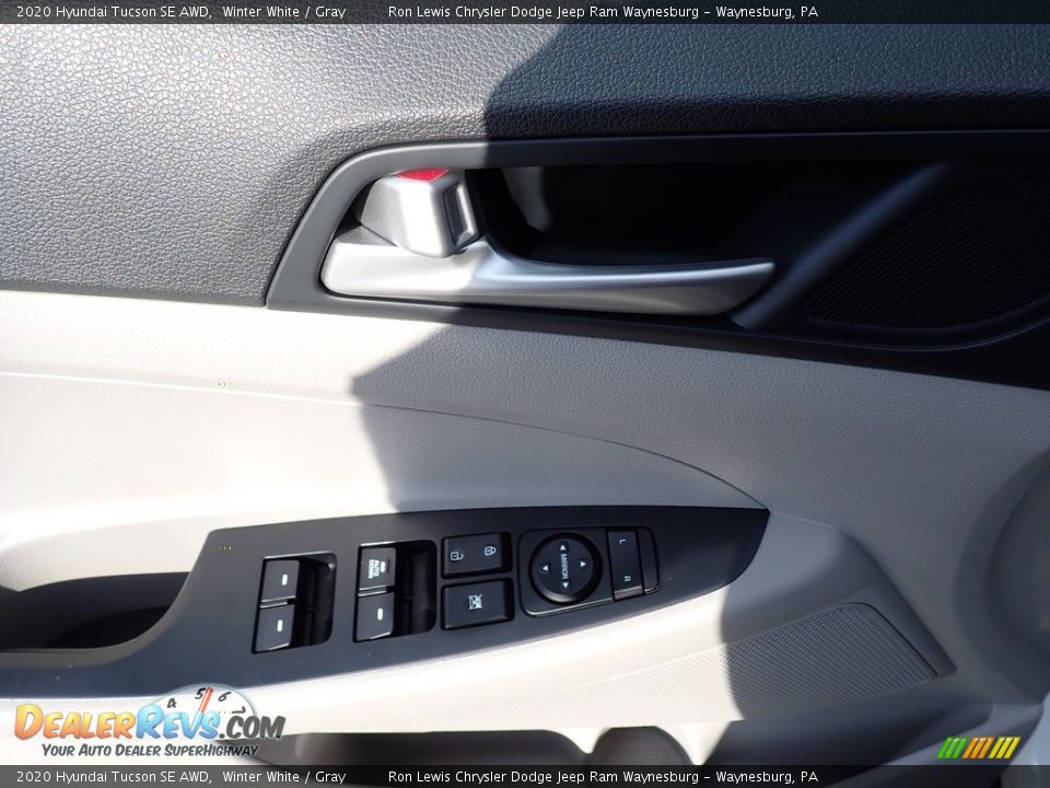 2020 Hyundai Tucson SE AWD Winter White / Gray Photo #14