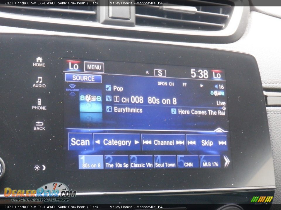 2021 Honda CR-V EX-L AWD Sonic Gray Pearl / Black Photo #20