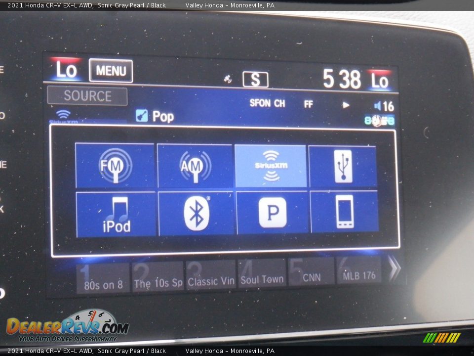 2021 Honda CR-V EX-L AWD Sonic Gray Pearl / Black Photo #21