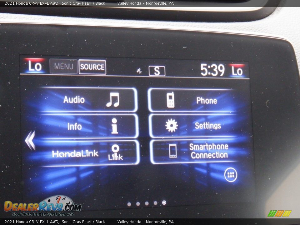2021 Honda CR-V EX-L AWD Sonic Gray Pearl / Black Photo #22