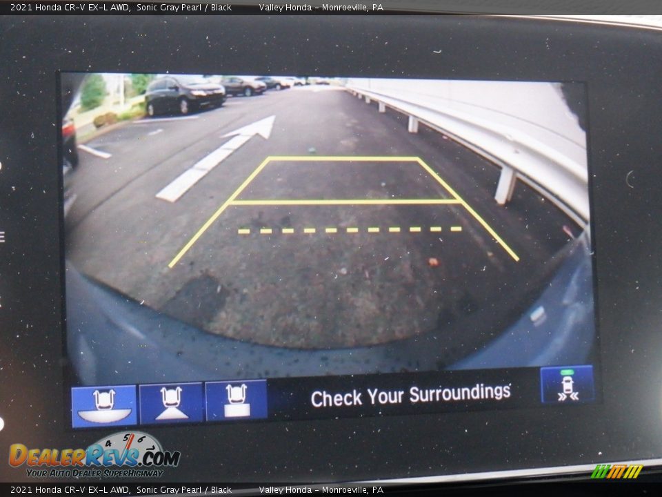 2021 Honda CR-V EX-L AWD Sonic Gray Pearl / Black Photo #23