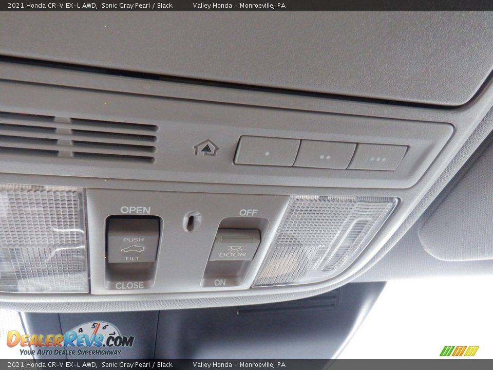 2021 Honda CR-V EX-L AWD Sonic Gray Pearl / Black Photo #24